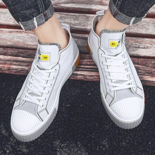 Shoe man fashion mens for leisure trainers sports black casual comfortable sneakers hombre male Shoes Casual 39 zapatos para on