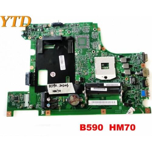 Original for Lenovo B590 laptop motherboard B590 HM70 tested good free shipping