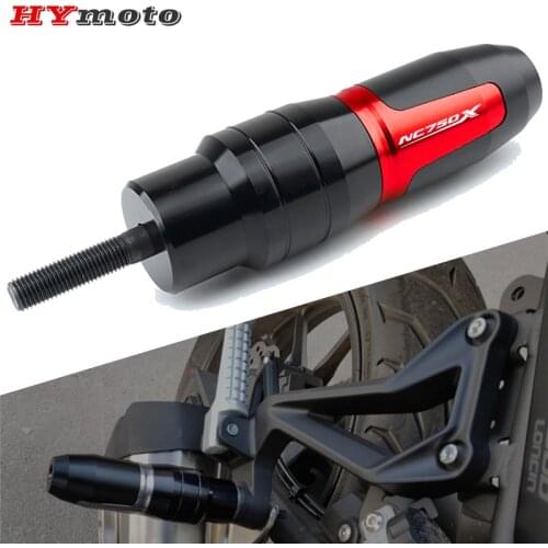 With Logo ”NC750X" For NC750X NC 750X NC750 X Motorcycle CNC Accessoires Falling Protection Exhaust Slider Crash Pads Sliders