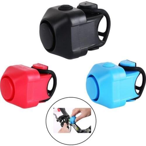 Bicycle bell Electronic Loud Horn 130 db Warning Safety Electric Bell Police Siren Handlebar Alarm Ring Bell Cycling Accessories