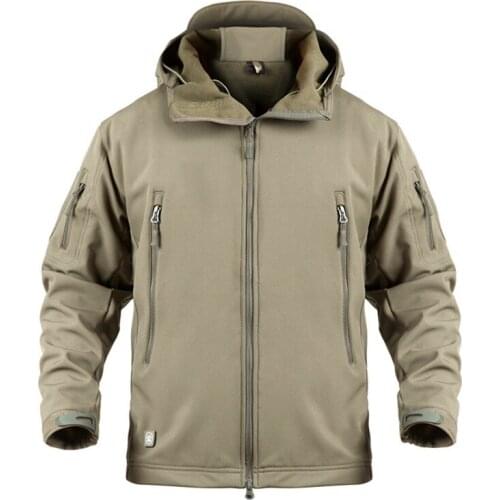 Winter Tactical Army Jacket Winter Men Jacket Thicken Warm Waterproof Jackets Mens Hooded Windbreaker Parka Plus Size Jacket