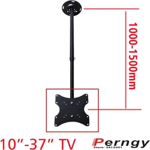 100-150CM) DLC-102X 17-37"32" LED LCD Monitor ceiling and walll Holder screen Wall Mount bracket height adjustable