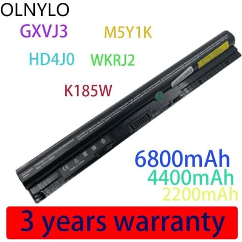 Laptop Battery GXVJ3 HD4J0 K185W KI85W M5Y1K M5YIK WKRJ2 1KFH3 453-BBBR 6YFVWFOR DELL INS14UD-1108W INS14UD-1328W