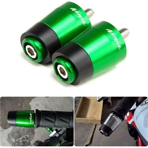 For Kawasaki Ninja250 / 300 Zx10r Zx12r ZX6R Zx9r Zx14r Motorcycle modification accessories Handlebar Plug CNC Aluminum alloy