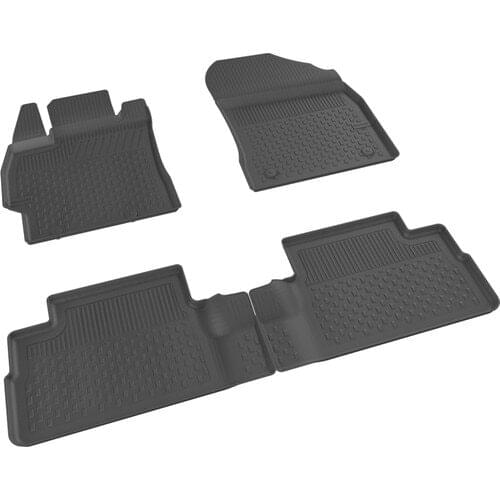 Roxform Car In-4.5D Mop Black Auto Mat High Quality Interior Accessories Tuning For Toyota Auris 2007 2008 2009 2010 2011 2012