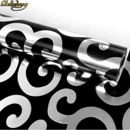 Beibehang European striped court KTV private room luxury hotel lobby background wallpaper gold foil three - dimensional embossed