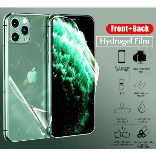 Full Cover Hydrogel Film For iPhone 13 Pro Max 7 8 6 6S Plus SE 2020 Screen Protector For iPhone 12 11 Pro X XR XS MAX SE Film
