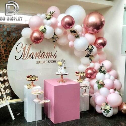 DD Wedding Party Decor Balloons Set Backdrops Events Birthday Supplies Decoration Props Arch Chrismas Pendant Macaron Balloon
