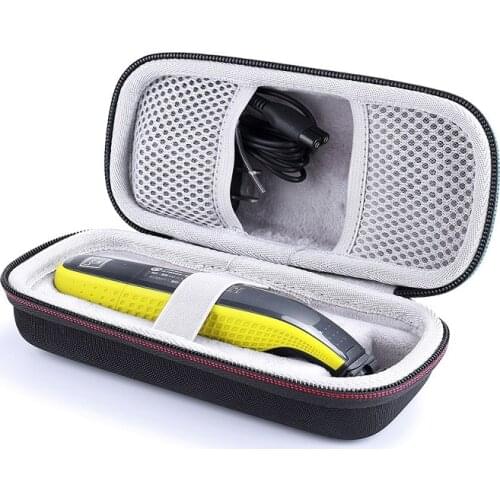 Newest EVA Portable Case for Philips OneBlade Trimmer Shaver and Accessories Travel Bag Storage Pack Box Cover Pouch with Lining