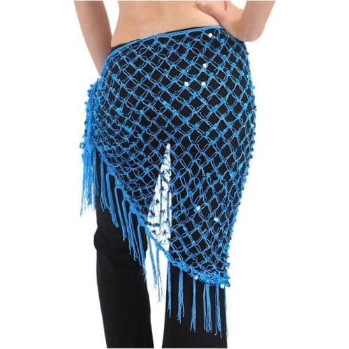 BELLY DANCE Triangle Shawl HIP SCARF