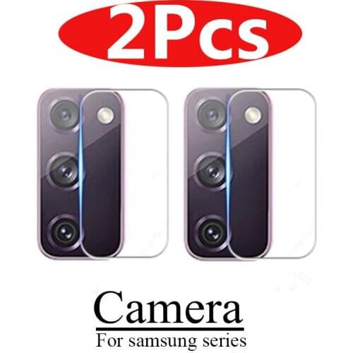 2 Pcs Camera Film For Samsung Galaxy S20 FE Camera Protective Glass For Samsung Note 20 S20 Ultra Plus S10 Plus Sansung Z fold 2
