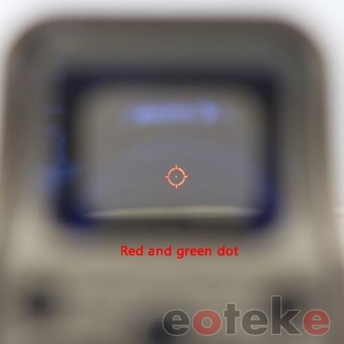 551 552 Holographic A series of products Red Green Dot Sight Rifle Scope with 20mm Rail Mounts for Airsoft Free OEM custom logo
