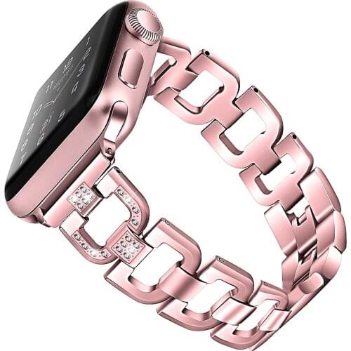 10 PCS Watch Strap For Apple Watch Series 4 3 2 1 Strap Fashion Wrist Bracelet for Apple Watch 38mm 42mm 40mm 44mm Watchband