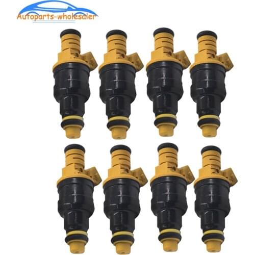 8 PCS 0280150943 For Ford F150 F250 F350 Mustang Expedition Excursion Crown Victoria Bronco Econoline Fuel Injector Car