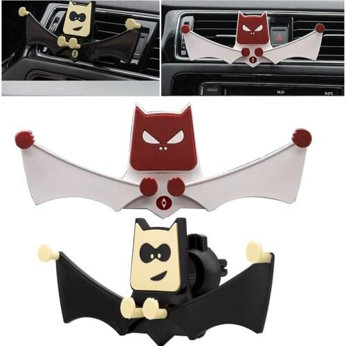 Universal Mobile Phone Bracket Car Bat Air Vent Clip Outlet Mobile Phone Holder GPS Support For IPhone 11 XS X XR 7 Decoration