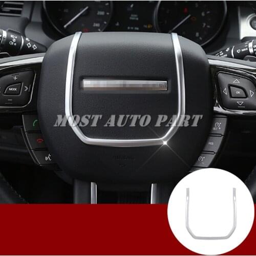 Inner Steering Wheel Cover Trim For Land Rover Range Rover Evoque 2012-2018 Car accesories interior Car decoration