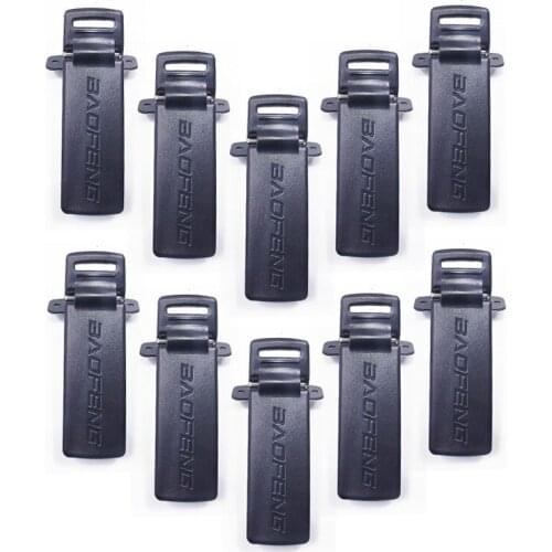 2/5/10PCS Original Baofeng UV-5R Belt Clip with Screrws for Baofeng UV5R UV-5RA UV-5RE DM-5R Plus Walkie Talkie UV 5R