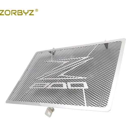 ZORBYZ Motorcycle Chrome Radiator Grille Guard Cover Protector For Kawasaki Z800 2013-2016 2014 2015