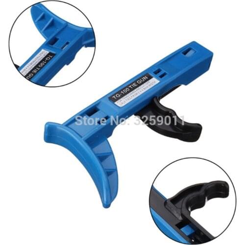 1PCS TG-100 Nylon cable tie help gun for fastening Tool cable ties and wires quickly cable tie gun
