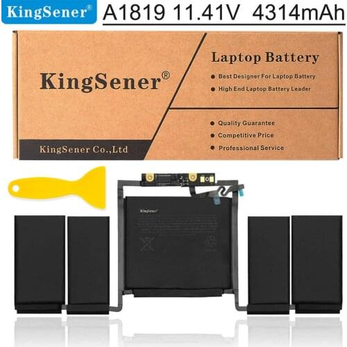 Kingsener A1819 Battery for Apple MacBook Pro 13'' Touch Bar A1706 Late 2016 Mid 2017 EMC 3071 EMC 3163 MLH12LL/A MPXV2LL/A