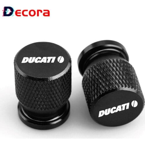 Motorcycle Tire Valve Air Port Cover Wheel Tyre Cap Scrambler 400 800 1100 For Ducati CNC Accessories 2013-2019 2016 2017 2018