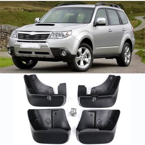 Car Mud Flaps For Subaru Forester SH 2008 2009 2010 2011 2012 2013 Mudflaps Splash Guards Mud Flap Mudguards Fender Cover 4pcs