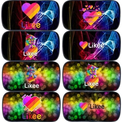 Children LIKEE Pencil Case Kids Stationery Bag Boys Girls Pencil Pouch Video App Likee Makeup Bags Pencil Bag Colorful Pen Bag