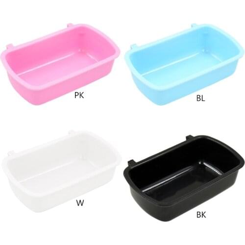 Small Pet Food Feeder Bowl Hamster Cage Hook Up Hanging Bowl Water Drinking Device Bird Pigeon Feeding Cup