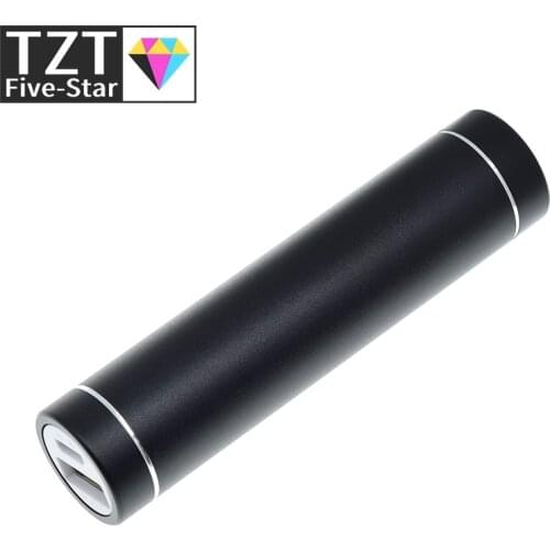 Metal Power Bank DIY Kit Storage Case Box Free welding Suit 1X 18650 Battery 5V 1A USB External Charger smart phone