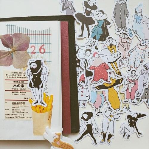 30pcs Masked Clown stickers/Scrapbooking Stickers /Decorative Sticker /DIY Craft Photo Albums