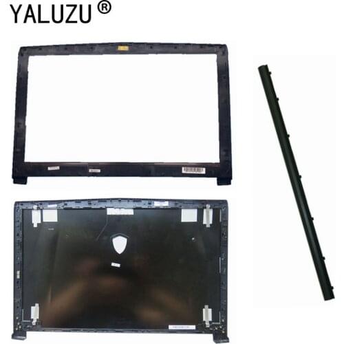 YALUZU New case cover For MSI GE62 2QD-007XCN MS-16J1 16J1 16J2 16J3 Top Lcd Back Cover black Non-Touch/ LCD Bezel Cover/hinge c