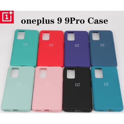 Original Oneplus 9 8 8T 8pro Soft liquid silicone case For One plus 9 pro slim soft back cover one plus Nord 10 colour