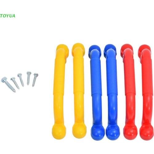 Children Playground Nonslip Handle Mounting Hardware Kits Climbing Frame Stair Handrail Swing Outdoor Sports Toy Accessor 1XCC