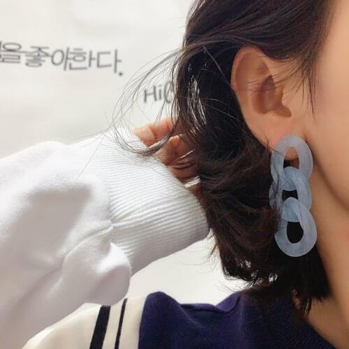 Women Tassels Chain Earring Unusual Earrings Fashion Drop Earrings 2021 Long Chain Earrings For Women Female Jewelry