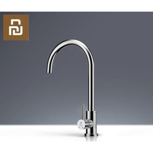 Xiaomi Yunmi stainless steel faucet Lead-free healthy living water 304 stainless steel Hot and cold dual control