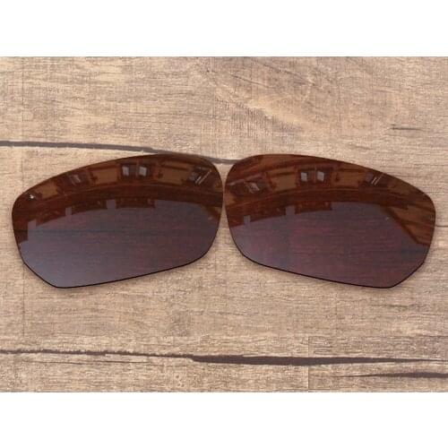 Vonxyz Bronze Brown Polarized Replacement Lenses for-Oakley Style Switch Frame