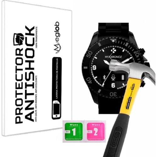 Screen protector Anti-Shock Anti-scratch Anti-Shatter compatible with MyKronoz ZeClock