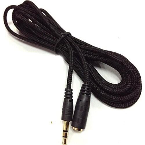 JETTING 5M 16ft 3.5mm Female to Male F/M Headphone Stereo Audio Extension Cable Cord for Mp4 1pcs