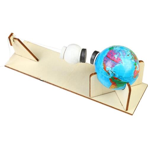 1Pcs Creative Earth Moon Gravity Physical Science Experiment Children Educational Gizmo Toys DIY Student Science Model Toy