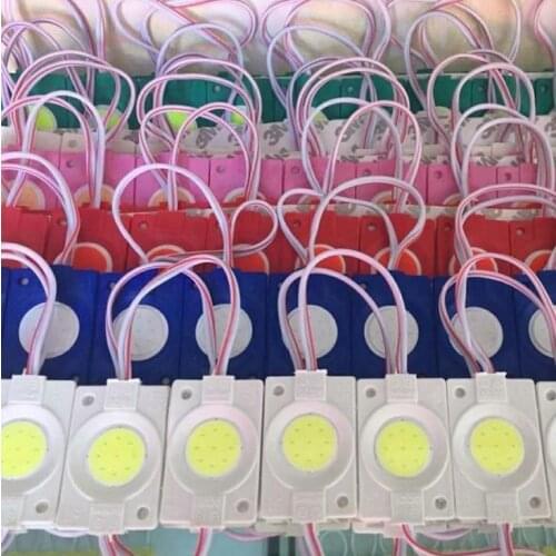 2.4W/pcs injection COB LED Module with lens DC12V advertising light,Led Backlight For Channel Letters