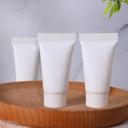 50PCS Empty Cosmetic Tubes 5g Portable Travel refillable bottle Squeezable Containers Cream Lotion packaging Bottles
