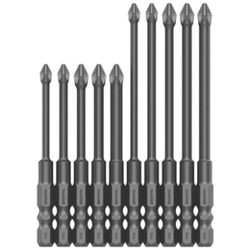 75mm 100mm Non-Slip Cross Bit Drill Magnetic PH2 Electric Screwdriver Bits Batch Head Wind Impact Driver Bit for Screw