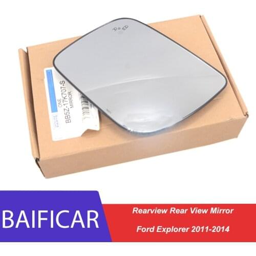 Baificar Brand New High Quality Rearview Rear View Mirror Lens Glass Left Right Side For Ford Explorer 2011-2014
