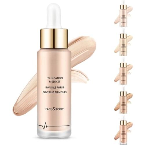 40g Foundation Essence Makeup Base Liquid Cover Concealer Long Lasting Nourishing Skin Care Oil Control