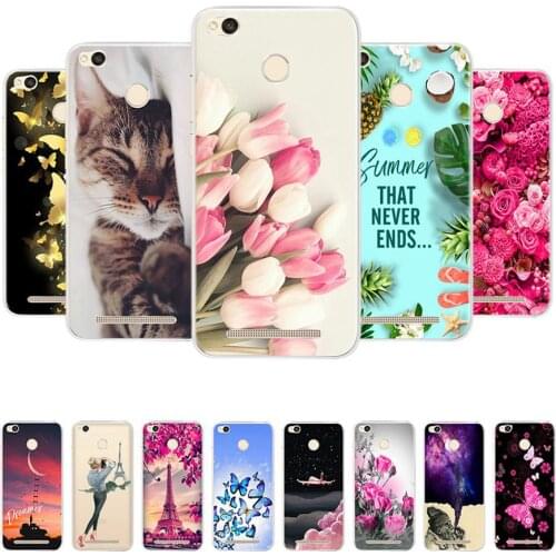 Phone Cases For Xiaomi Redmi 3 Pro Redmi 3s Cover Bumper 3D Silicon Back Covers for Xiaomi Redmi 3 Pro Case Redmi 3 S Cover Case