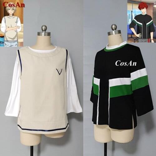 Hot Game Ensemble Stars Amagi Hiiro/Shiratori Aira Cosplay Costume Leisure Uniform Activity Party Role Play Clothing Custom-Make