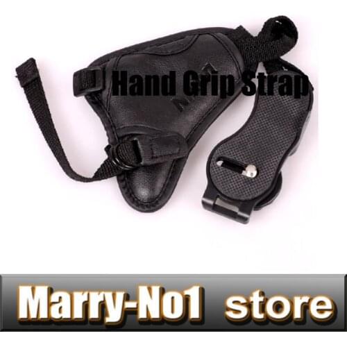 Leather Hand Grip Strap for DSLR SLR Cameras D7200 D7000 D5100 D5200 D7100 D700 D80 D90 D70 D60 D40 D2 D1 D800 D810 D610 D600