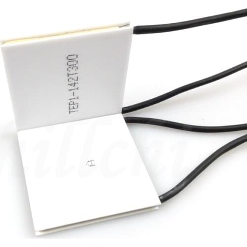 Thermoelectric power generation sheet TEP1-142T300 300 degrees high temperature 40*40 power Seebeck thermoelectric film