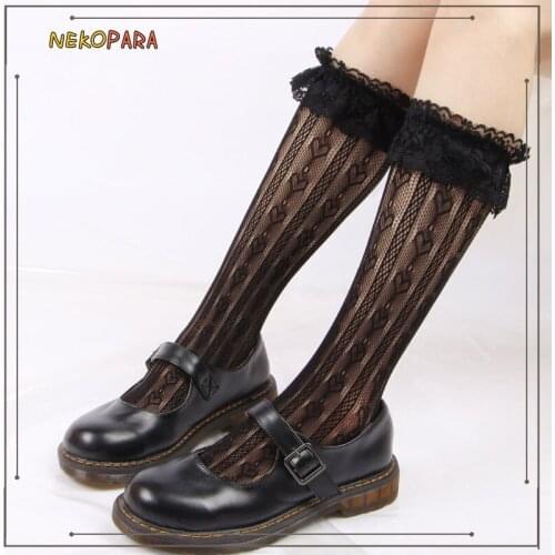 Женские длинные носки Neko Para China At AliExpress