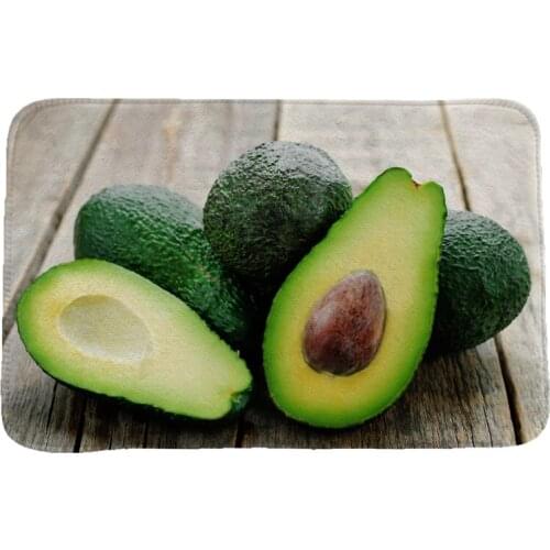 Fruit & Vegetables Creative 3D Printing Carpets and Rugs for Bedroom Living Room Carpet Kitchen Bathroom Anti-Slip Floor Mats